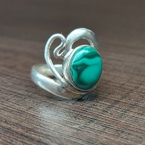 Handcrafted Sterling Silver Ring Size 6